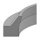 AN Style Urethane Wiper Ring, 1.12 Inch Rod Diameter, 1.40 Inch Groove OD, Inch Groove Width