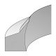 BT Style Urethane Wiper Ring, 1.00 Inch Rod Diameter, 1.38 Inch Wiper OD, 3/16 Inch Base Thickness