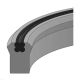 Polyurethane U-Seal, 3.50 Inch OD, 3.00 Inch ID, 0.38 Inch Height