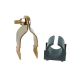 100-200 Series Pipe & Tubing Support Clamp, 5/16 inch Tubing, Clamp: Zinc plated steel, Nut: Steel Nylock, Stud / Bolt: Steel weld stud