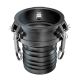 Polypropylene Cam & Groove Coupler, Female Half, 1 Inch Hose Shank