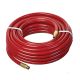 Light Duty Air Tool Hose Assembly, Red, 0.25 Inch Hose ID, 25 ft Foot Long