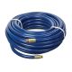 Light Duty Air Tool Hose Assembly, Blue, 0.25 Inch Hose ID, 25 ft Foot Long