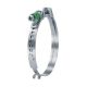 Stepless Spring Clamp For Thermal Cycle Applications, 1.6875 - 1.9375 Inch Clamping Range, 0.35 Inch Width