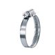 Stepless Spring Clamp For Thermal Cycle Applications, 3.125 - 3.50 Inch Clamping Range, 0.35 Inch Width
