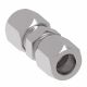7000 Series Ermeto Steel Flareless Fitting, 1.00 Inch Tube OD Small Hex Union