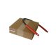 Rubber, Wire-braid Hydraulic Hose Assembly, 0.38 Inch ID Hose, 20 ft Foot Length, 3/8 NPTF Fittings, Plastic Guard, Up To 10000.00 PSI