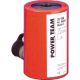 RH Series Center Hole Single-Acting Cylinder, 20 Ton, Inch Rod, Inch Stroke