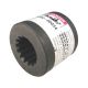 Precision Splined Hub, 9 Tooth SAE A, 16/32 DP, 30° PA, 5/8 O.D. Spline, 1.25 Inch OD, 1.250 Inch Long