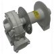 Hydraulic Worm Gear Winch, Upright Mounting, Under Wind Worm Brake Rotation, 9:1 Worm Gear Ratio, Left Hand Worm Gear, With Drum Clutch, 3.50 Barrel Dia, 8.25 Flange Dia, 7.87 Barrel Length
