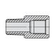 10000 PSI Fitting, SPX CONNECTOR 1/4 NPTF F 3/8 NPTF
