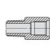 10000 PSI Fitting, SPX CONNECTOR REDUCER 1/4 X 3/8
