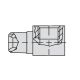 10000 PSI Fitting, SPX STREET ELBOW 3/8 NPTF