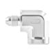 Stainless Steel Adapter, 3/4-14 Female NPT To 1-1/16-12 Male JIC 37 deg Flare, 90 deg Elbow
