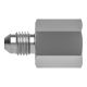 Stainless Steel Adapter, 1-11-1/2 Female NPT To 1-5/16-12 Male JIC 37 deg Flare, Straight