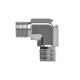 Stainless Steel Adapter, 1-11-1/2 Male NPT To 1-11-1/2 Male NPT, 90 deg Elbow