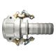 Aluminum Cam & Groove Coupler, Female Half, 1-1/2 Inch ID Hose Barb