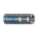 Corrugated Black Hi Temperature EPDM Rubber Hardwall Wet Exhaust Hose, 3.00 Inch ID, Up To 60.00 PSI
