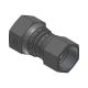 Steel Adapter, 1-1/16-12 Female JIC 37 deg Flare Swivel To 1-1/16-12 Female JIC 37 deg Flare Swivel, Straight
