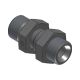 Steel Adapter, 5/8-14 Male BSPP (British Parallel) To 5/8-14 Male BSPP (British Parallel), Straight Bulkhead