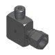 Steel Adapter, 3/8-19 Male BSPP (British Parallel) To 3/8-19 Female BSPP (British Parallel) Swivel, 90 deg Elbow