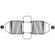 Steel Adapter, M14 x 1.5 Male Komatsu To M14 x 1.5 Male Komatsu, Straight