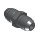 Steel Adapter, 0.25 Inch JIS 30 deg Flare To 0.25 Inch JIS 30 deg Flare, Straight