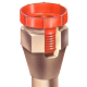 Polyethylene -20 JIC (1-5/8-12) Protective Threaded Plug for Flared Fittings