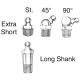 Grease Fitting, 1/8 NPT, Extra Short Straight