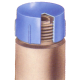 Polyethylene -04 JIC / -04 SAE (7/16-20) Protective Threaded Cap for Flared Fittings