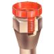 Polyethylene -06 SAE (5/8-18) Protective Threaded Plug for Flared Fittings