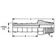 Brass Short Shank Type Fitting, 1.00 Inch Hose ID to 1-11-1/2 Male NPT, Straight