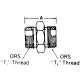 Steel Adapter, 1-3/16-12 Male SAE O-Ring Face Seal To 1-14 Male SAE O-Ring Face Seal, Straight