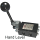 50 Series Manually Operated Pneumatic Valve, 3-way 2-position, Manual Return, 1/8 NPT (Side) Ports, 16 Flow Rating