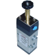 MaxAir Series Solenoid Operated Pneumatic Valve, 4-way 2-position, Spring Return, 1/2 NPT (Side) Ports, 167 Flow Rating