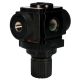 Aro-Flo Series Air Line Regulator, 3/8 NPT Ports, 0-140 PSI PSI Spring Range, 179 SCFM Flow Rating