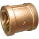 Brass Pipe Fitting, 1 Inch Coupling