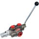 AO755 Series 1-Spool Monoblock Valve, 4-way 3-position, Tandem Center Detented Spool