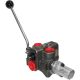SDCF Series 1-Spool Monoblock Valve With Pressure Comp. Flow Control, 4-way 3-position, Tandem Center Friction Detent Spool, 0-12 GPM Flow Range