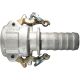 Aluminum Cam & Groove Coupler, Female Half, 2-1/2 Inch ID Hose Barb