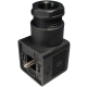 5000 Series DIN 43650 / ISO 4400 Solenoid Connector, Strain Relief Style, Translucent, 0.315 to 0.394 Inch Cable Diameter