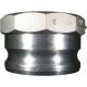 Aluminum Cam & Groove Adapter, Male Half,  Inch Female NPT
