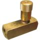 Brass Inline Easy Read Flow Control Valve, Female 1/2-14 NPT Ports, Up to 12.00 GPM & 2000.00 PSI
