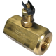 Brass Inline Needle Valve, Female 1/4-18 NPT Ports, Up to 7.00 GPM & 2000.00 PSI