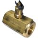 Brass Inline Needle Valve, Female 3/8-18 NPT Ports, Up to 13.50 GPM & 2000.00 PSI