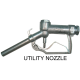 Service Station & Tank Truck Equipment 3/4 FNPT x Straight Utility Nozzle 1 x 3