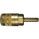 3000/4000/5000/6000 Series MIL-C-4109 Industrial Interchange Air Quick Disconnect, Female Half, -04 Coupling, 3/8 Inch Hose Shank