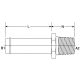 Steel Adapter, 0.63 Inch Hose Barb To 1/2-14 Male NPT, Straight