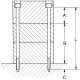Valve Mounting Bolt Kit, 10-24 x 3-1/2, 4 Per Pack