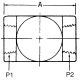 Steel Adapter, 1/2-14 Female NPT To 1/4-18 Female NPT, Straight